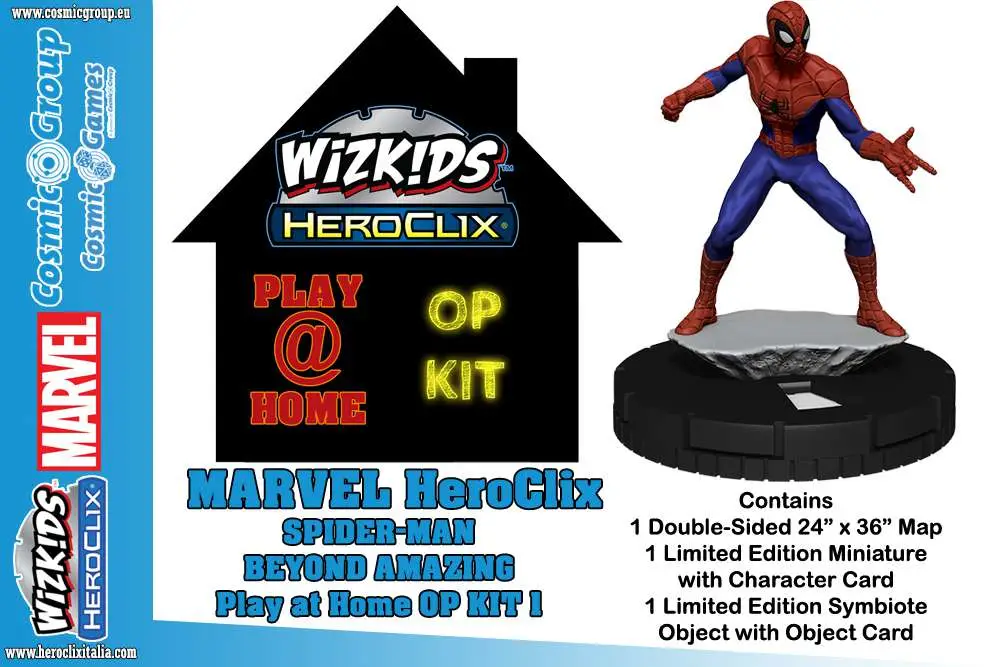 SPIDER-MAN - Marvel HeroClix Spider Man Beyond Pah Op Kit 1 Pp - Figurine